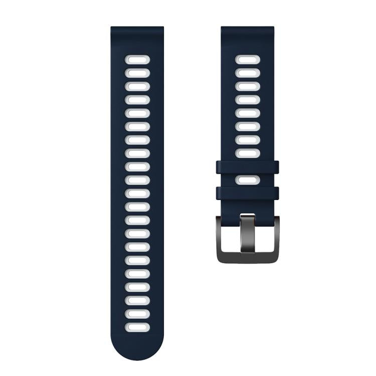 For Amazfit T-Rex 3 Pro 48mm Black Buckle Two Color Silicone Watch Band