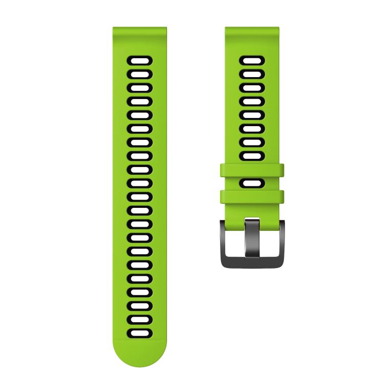 For Amazfit T-Rex 3 Pro 48mm Black Buckle Two Color Silicone Watch Band