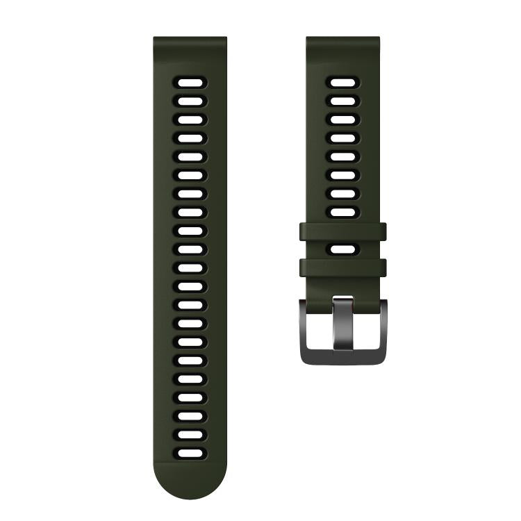 For Amazfit T-Rex 3 Pro 48mm Black Buckle Two Color Silicone Watch Band