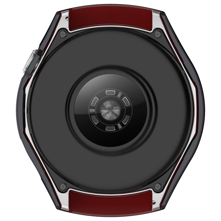 For Huawei Watch GT 6 46mm Change to Space Edition Hollow PC Watch Protective Cover - Black