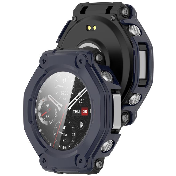 For Amazfit T-Rex 3 Tempered Film Integrated PC Watch Protective Cover