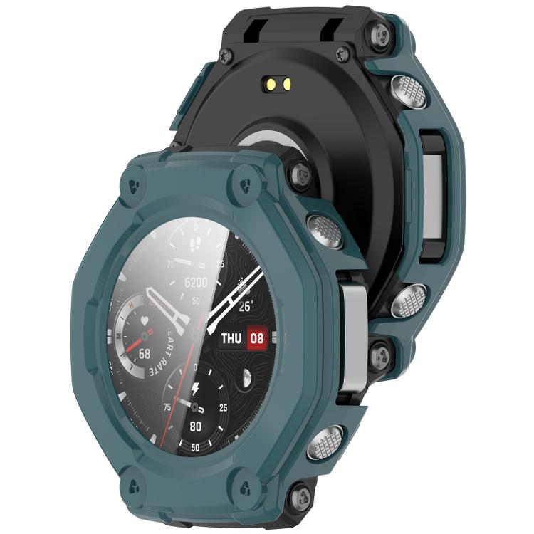 For Amazfit T-Rex 3 Tempered Film Integrated PC Watch Protective Cover