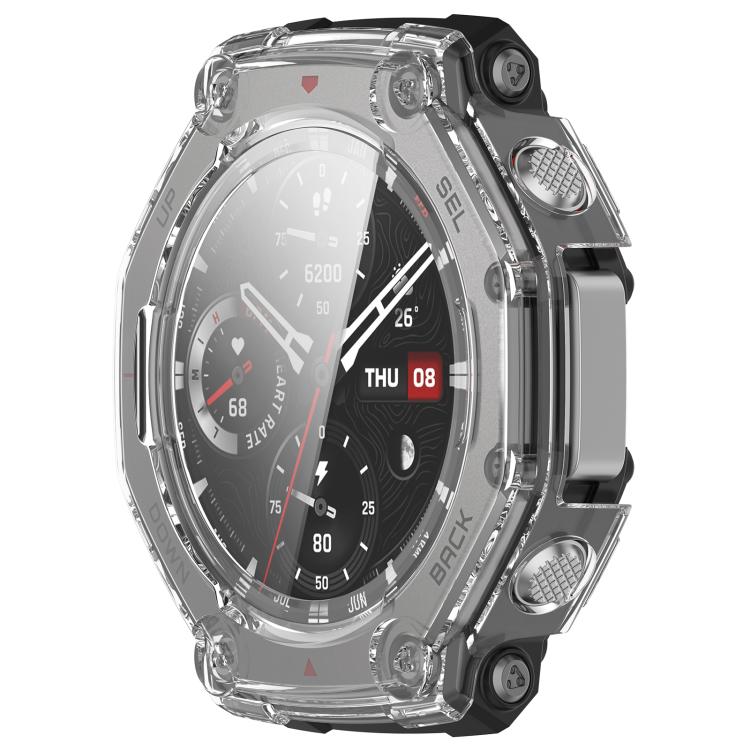 For Amazfit T-Rex 3 Tempered Film Integrated PC Watch Protective Cover