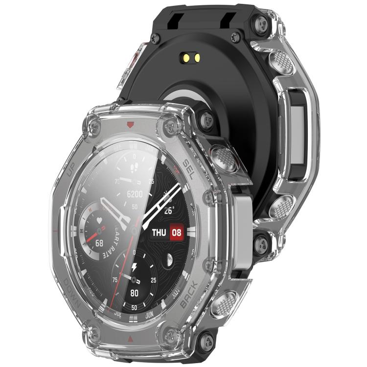 For Amazfit T-Rex 3 Tempered Film Integrated PC Watch Protective Cover