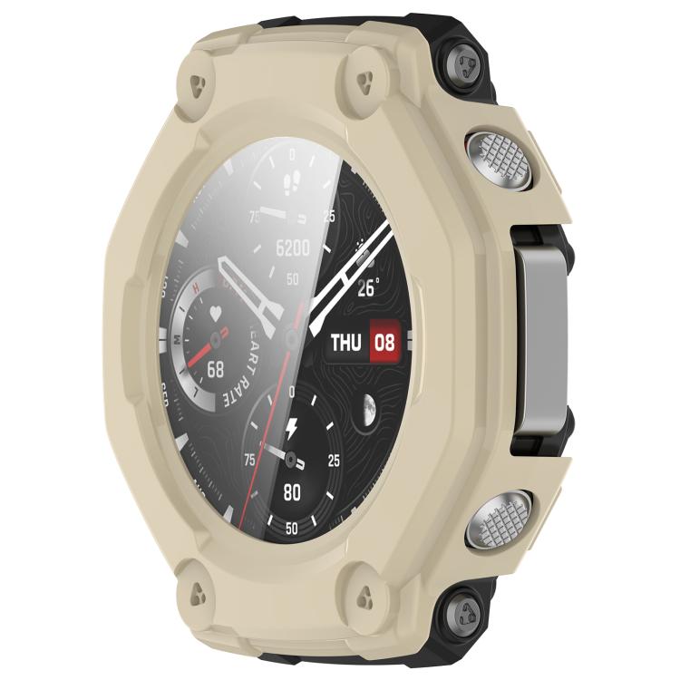For Amazfit T-Rex 3 Tempered Film Integrated PC Watch Protective Cover