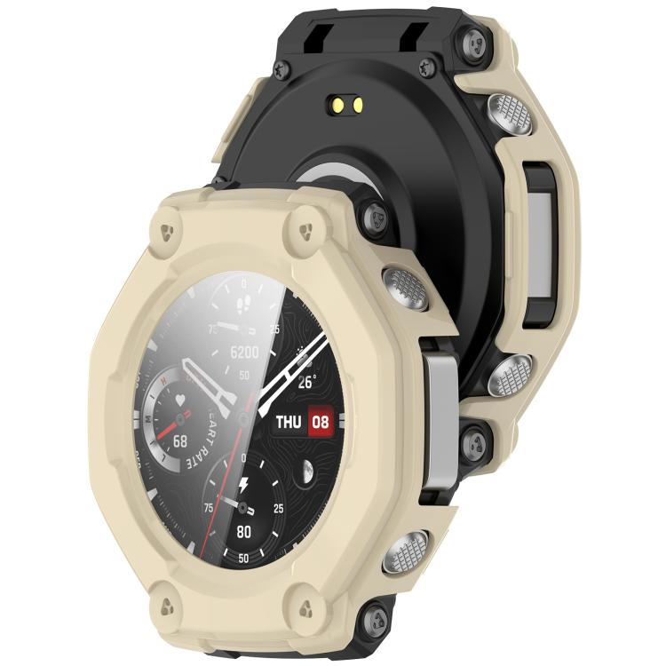 For Amazfit T-Rex 3 Tempered Film Integrated PC Watch Protective Cover