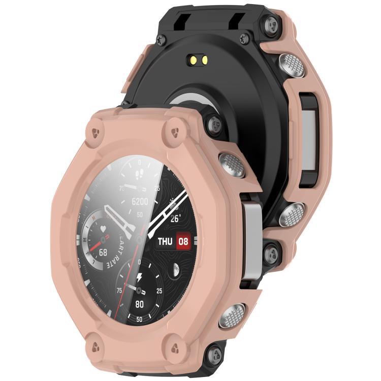 For Amazfit T-Rex 3 Tempered Film Integrated PC Watch Protective Cover