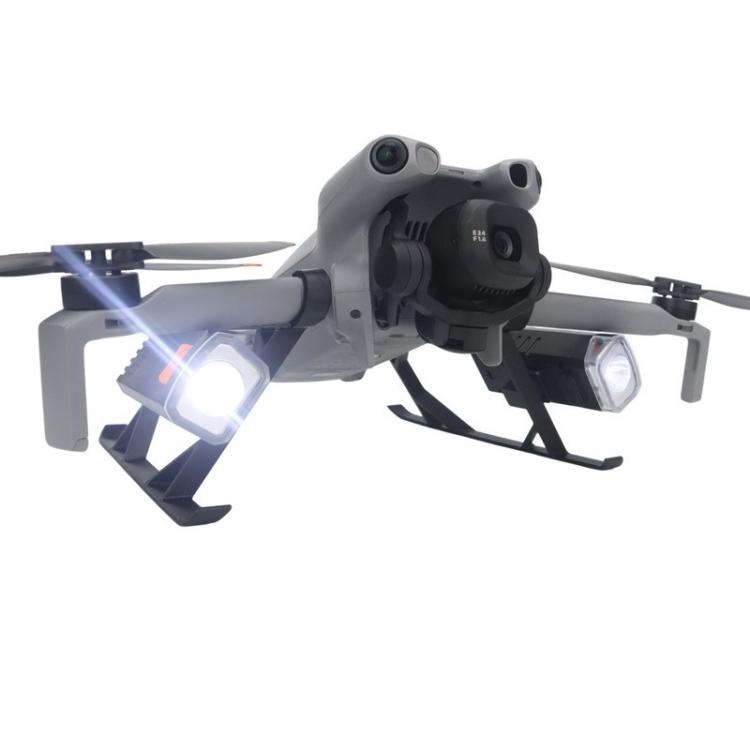 For DJI Mini 5 Pro Rechargeable Drone Height-Adjustable Tripod with Night Flight Light