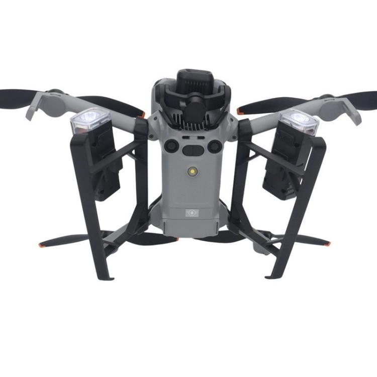 For DJI Mini 5 Pro Rechargeable Drone Height-Adjustable Tripod with Night Flight Light