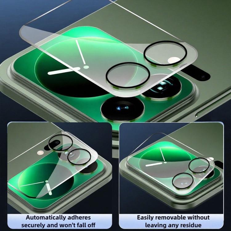 For Xiaomi 17 Pro Kalebol Metal Tempered Glass One Piece Lens Protective Film