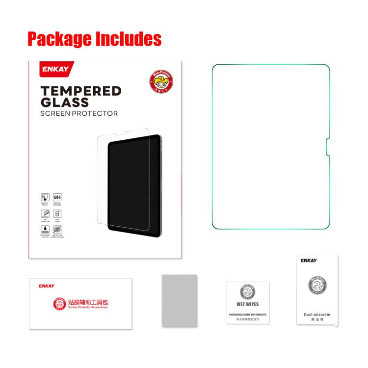 For Teclast ArtPad Air  11.0 ENKAY Hat-Prince 0.33mm Explosion-proof Tempered Glass Film