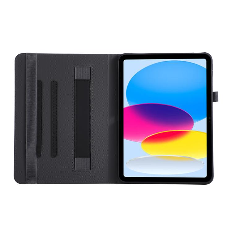 For iPad 2025 / 2022 Macaron Color Hand Grip Leather Tablet Case with Holder