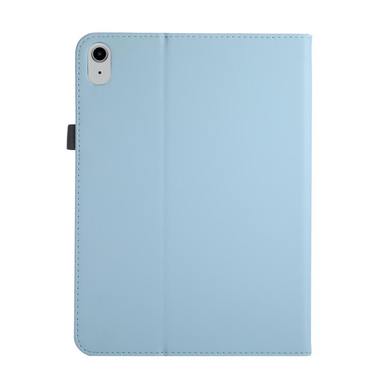 For iPad 2025 / 2022 Macaron Color Hand Grip Leather Tablet Case with Holder