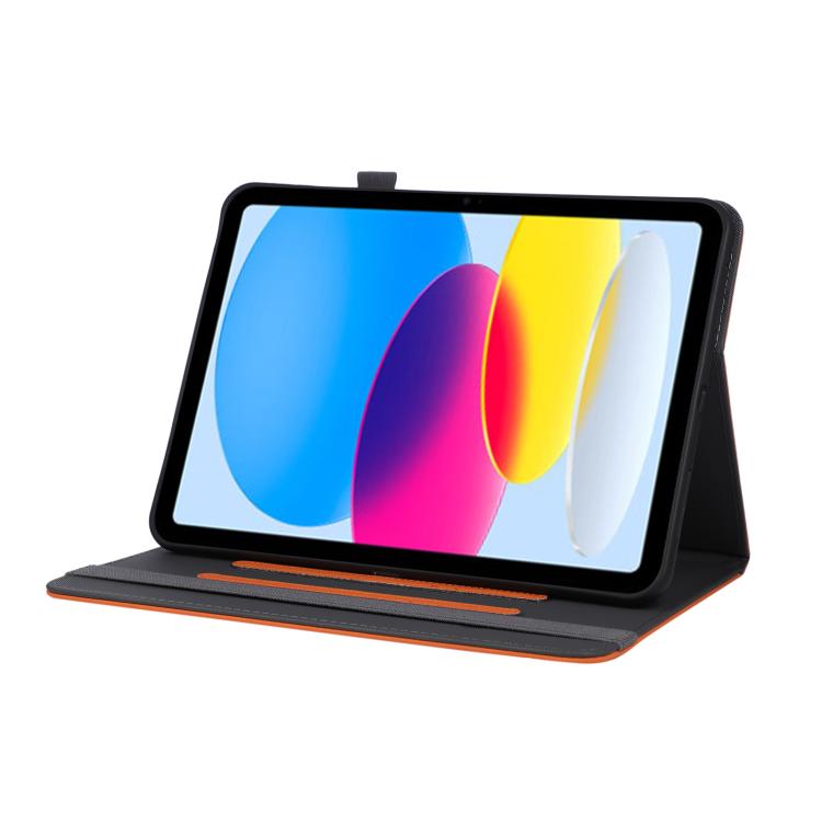 For iPad 2025 / 2022 Macaron Color Hand Grip Leather Tablet Case with Holder