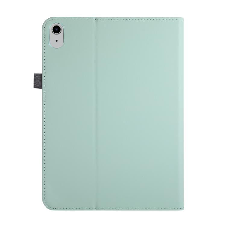 For iPad 2025 / 2022 Macaron Color Hand Grip Leather Tablet Case with Holder