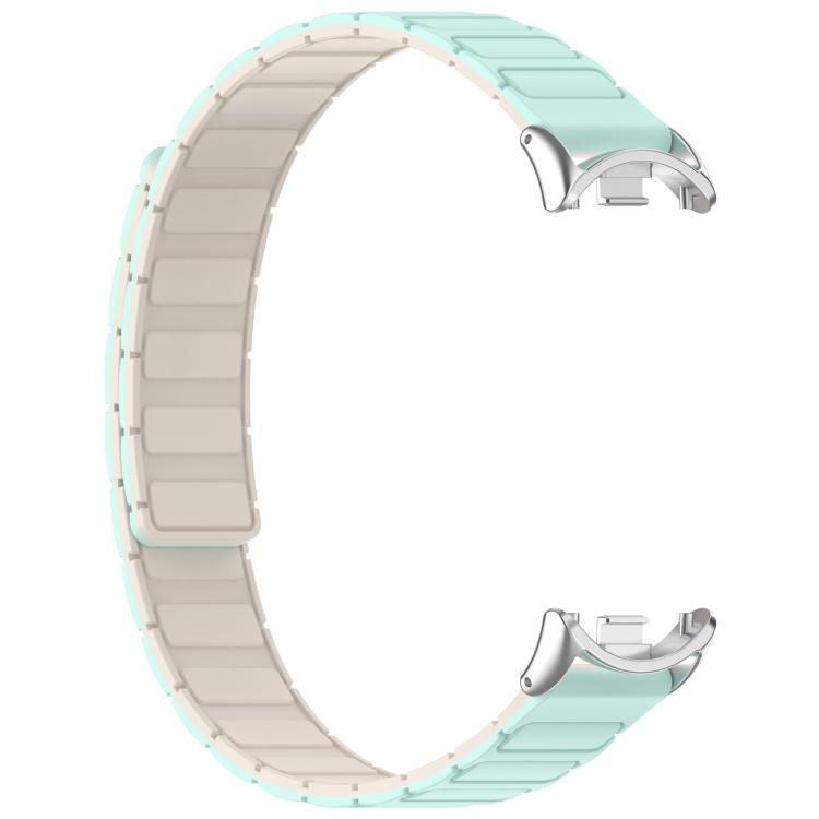 For Xiaomi Smart Band 10 / 9 / 8 I-shaped Magnetic Silicone Watch Band