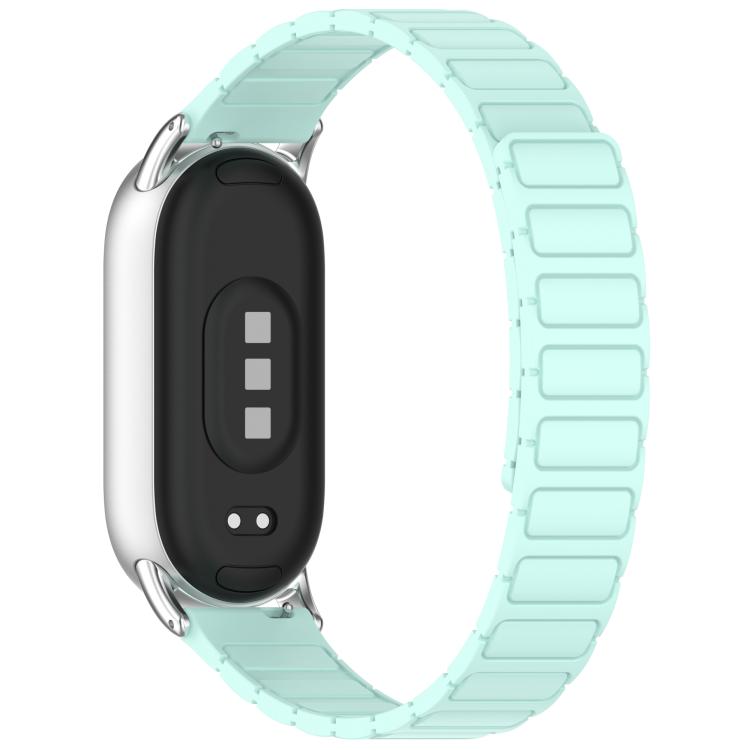 For Xiaomi Smart Band 10 / 9 / 8 I-shaped Magnetic Silicone Watch Band