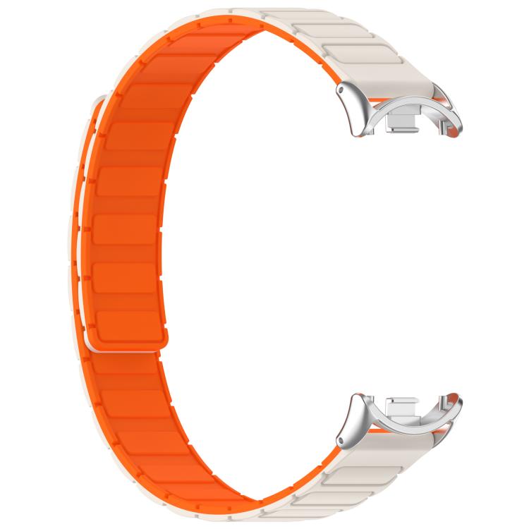 For Xiaomi Smart Band 10 / 9 / 8 I-shaped Magnetic Silicone Watch Band