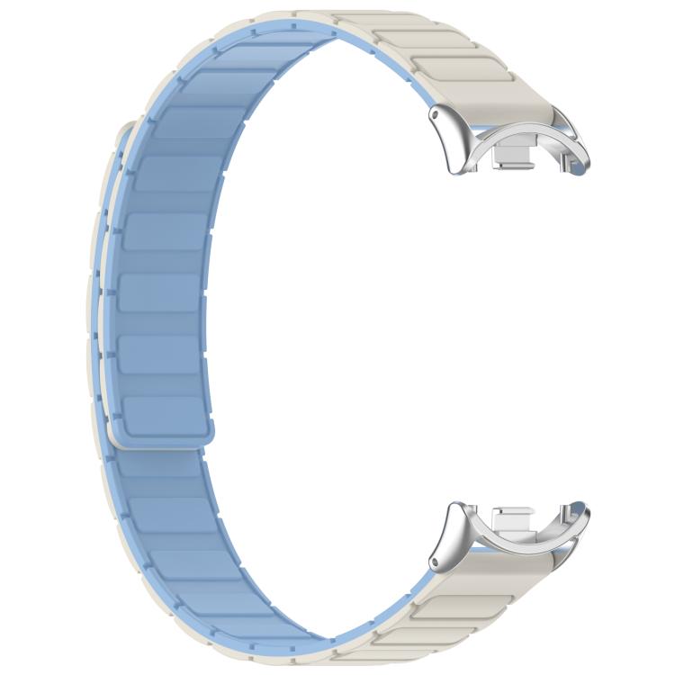 For Xiaomi Smart Band 10 / 9 / 8 I-shaped Magnetic Silicone Watch Band
