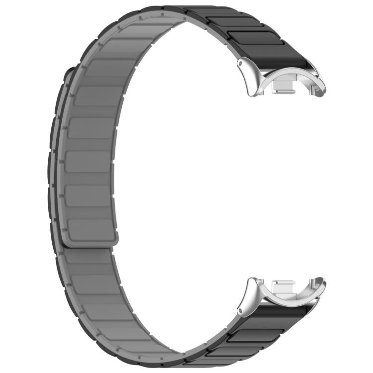 For Xiaomi Smart Band 10 / 9 / 8 I-shaped Magnetic Silicone Watch Band