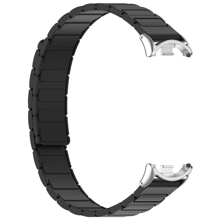For Xiaomi Smart Band 10 / 9 / 8 I-shaped Magnetic Silicone Watch Band