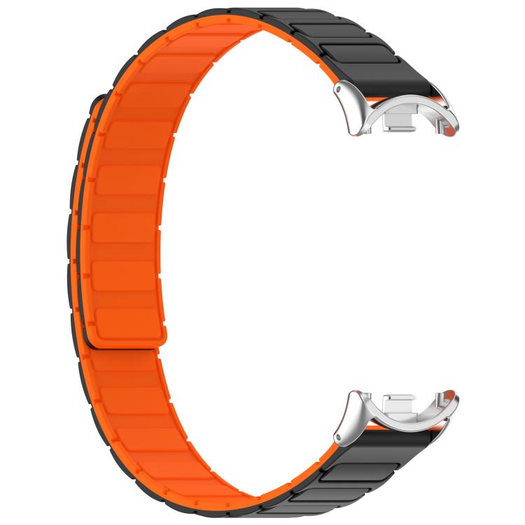 For Xiaomi Smart Band 10 / 9 / 8 I-shaped Magnetic Silicone Watch Band
