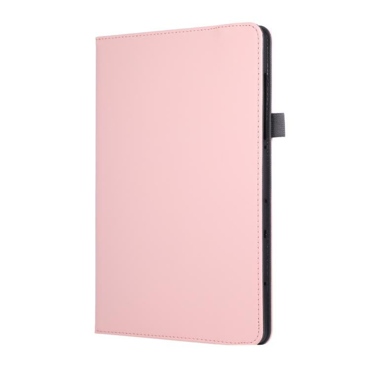 For Samsung Galaxy Tab S10 FE / 9 / 8 Macaron Color Hand Grip Leather Tablet Case with Holder