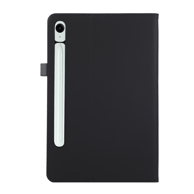 For Samsung Galaxy Tab S10 FE / 9 / 8 Macaron Color Hand Grip Leather Tablet Case with Holder