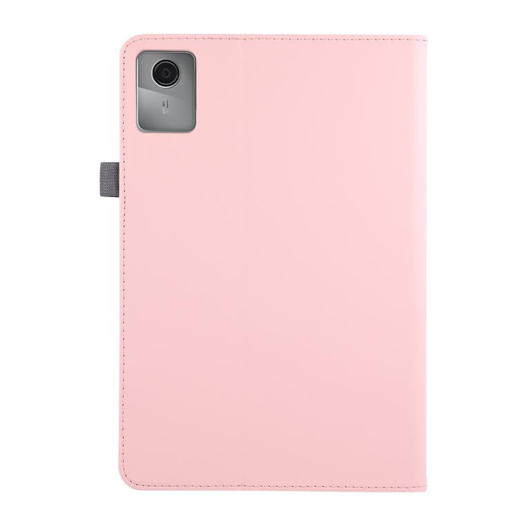For Lenovo Tab M11 / Xiaoxin Pad 11 2024 Macaron Color Hand Grip Leather Tablet Case with Holder