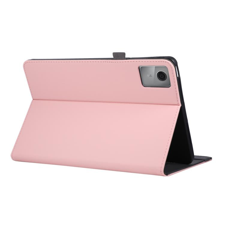 For Lenovo Tab M11 / Xiaoxin Pad 11 2024 Macaron Color Hand Grip Leather Tablet Case with Holder