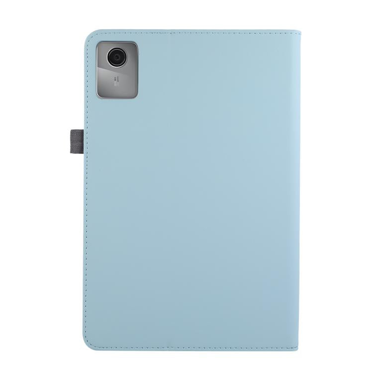 For Lenovo Tab M11 / Xiaoxin Pad 11 2024 Macaron Color Hand Grip Leather Tablet Case with Holder