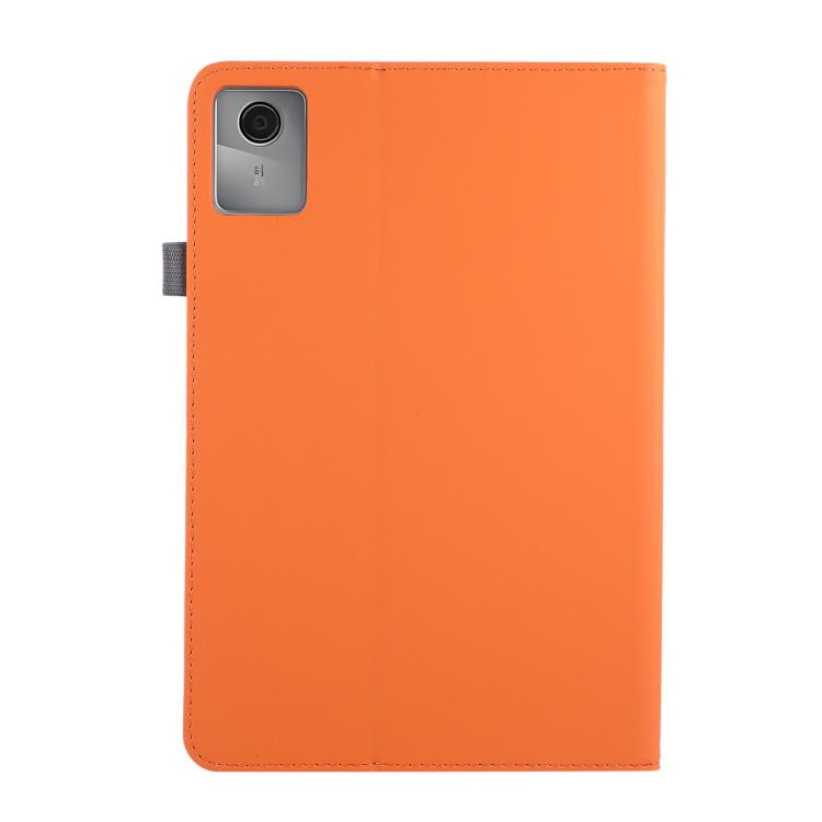 For Lenovo Tab M11 / Xiaoxin Pad 11 2024 Macaron Color Hand Grip Leather Tablet Case with Holder