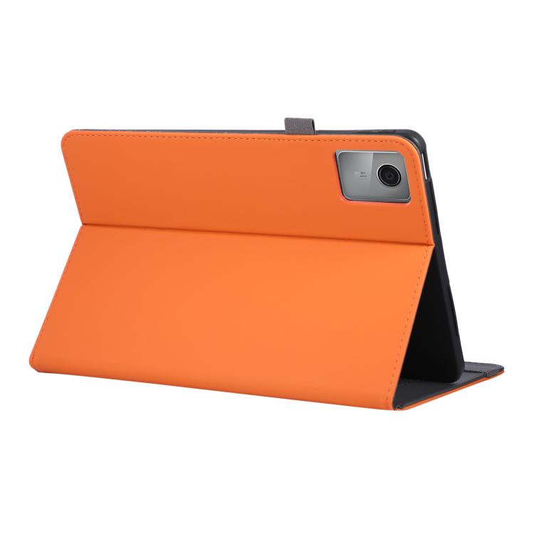 For Lenovo Tab M11 / Xiaoxin Pad 11 2024 Macaron Color Hand Grip Leather Tablet Case with Holder