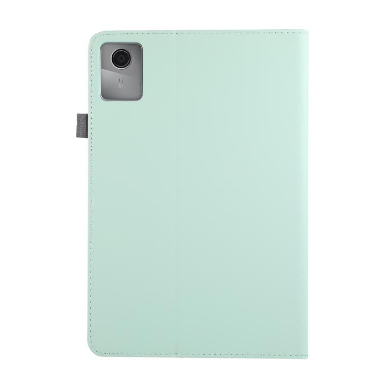 For Lenovo Tab M11 / Xiaoxin Pad 11 2024 Macaron Color Hand Grip Leather Tablet Case with Holder