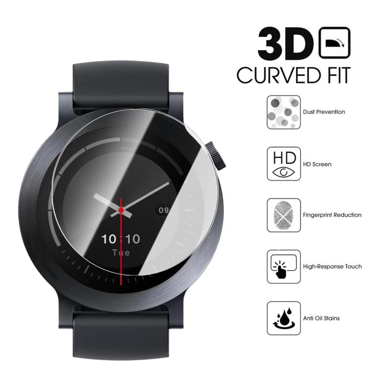 For Nothing CMF Watch 3 Pro High-Aluminium HD Tempered Glass Watch Screen Protector Film