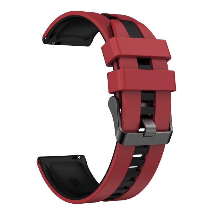 For Nothing CMF Watch 3 Pro Vertical Two Color Silicone Sports Watch Band