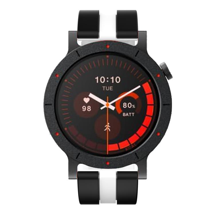 For Nothing CMF Watch 3 Pro Vertical Two Color Silicone Sports Watch Band