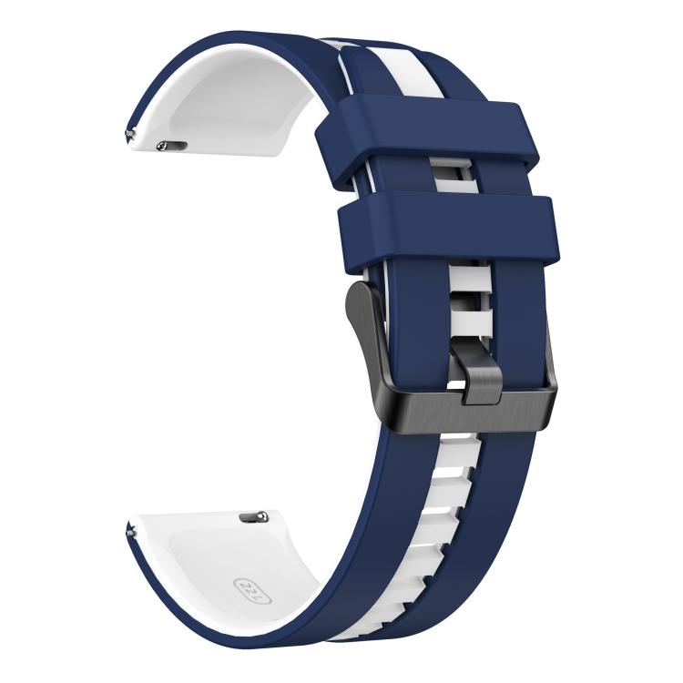 For Nothing CMF Watch 3 Pro Vertical Two Color Silicone Sports Watch Band