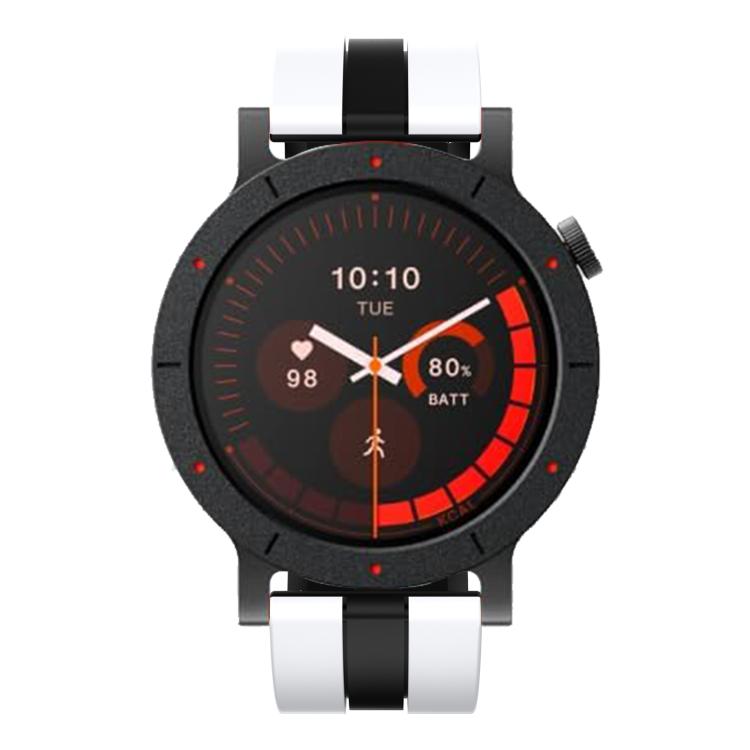 For Nothing CMF Watch 3 Pro Vertical Two Color Silicone Sports Watch Band