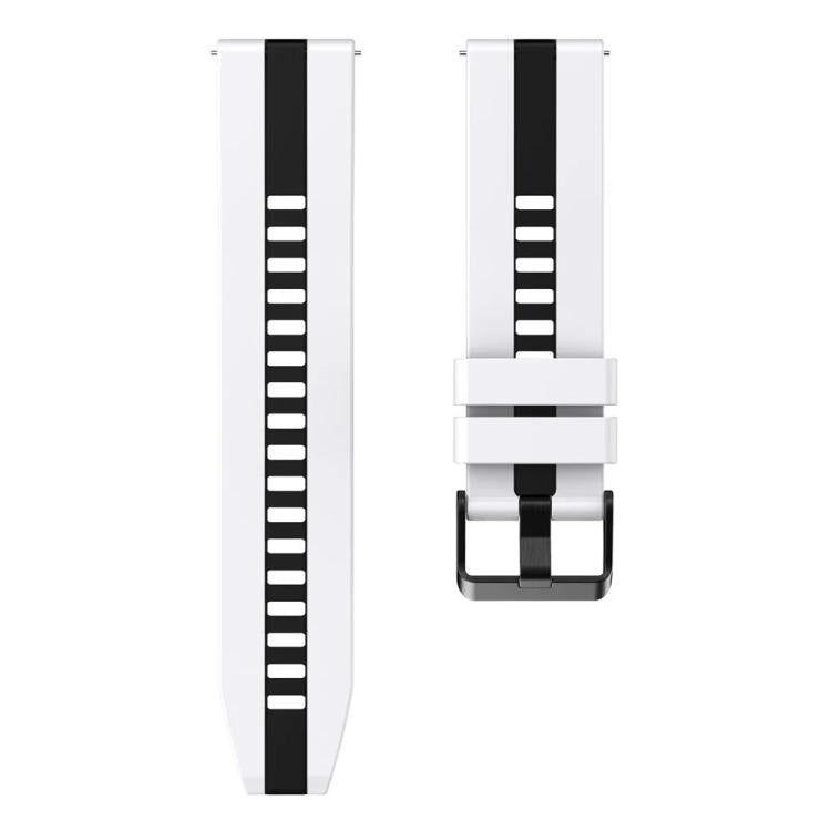 For Nothing CMF Watch 3 Pro Vertical Two Color Silicone Sports Watch Band