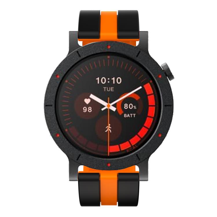 For Nothing CMF Watch 3 Pro Vertical Two Color Silicone Sports Watch Band