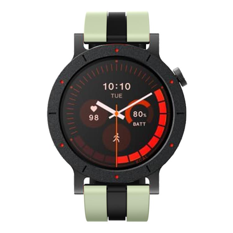 For Nothing CMF Watch 3 Pro Vertical Two Color Silicone Sports Watch Band