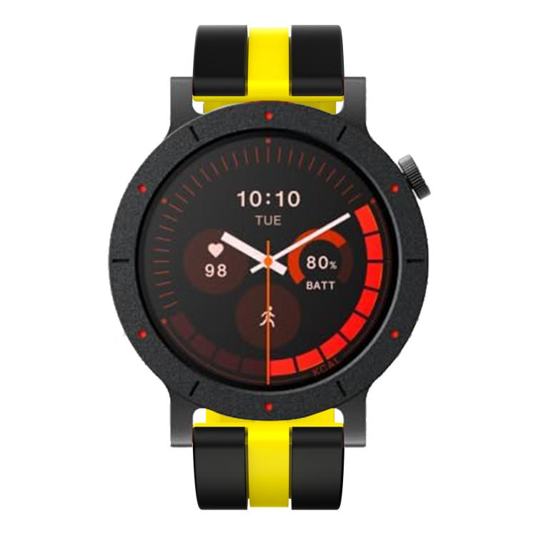 For Nothing CMF Watch 3 Pro Vertical Two Color Silicone Sports Watch Band