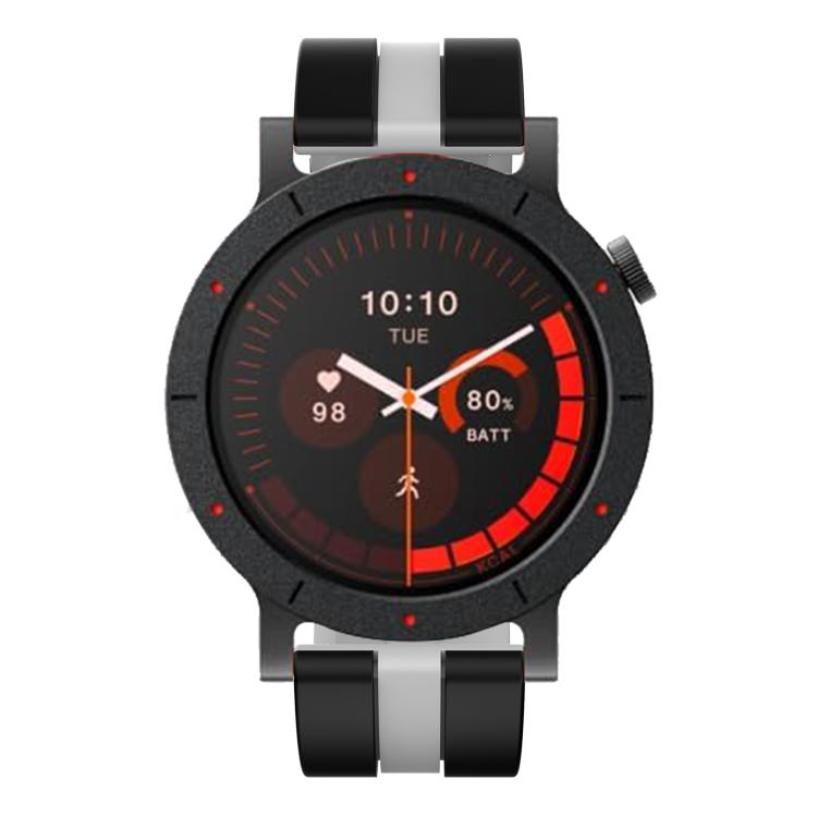 For Nothing CMF Watch 3 Pro Vertical Two Color Silicone Sports Watch Band