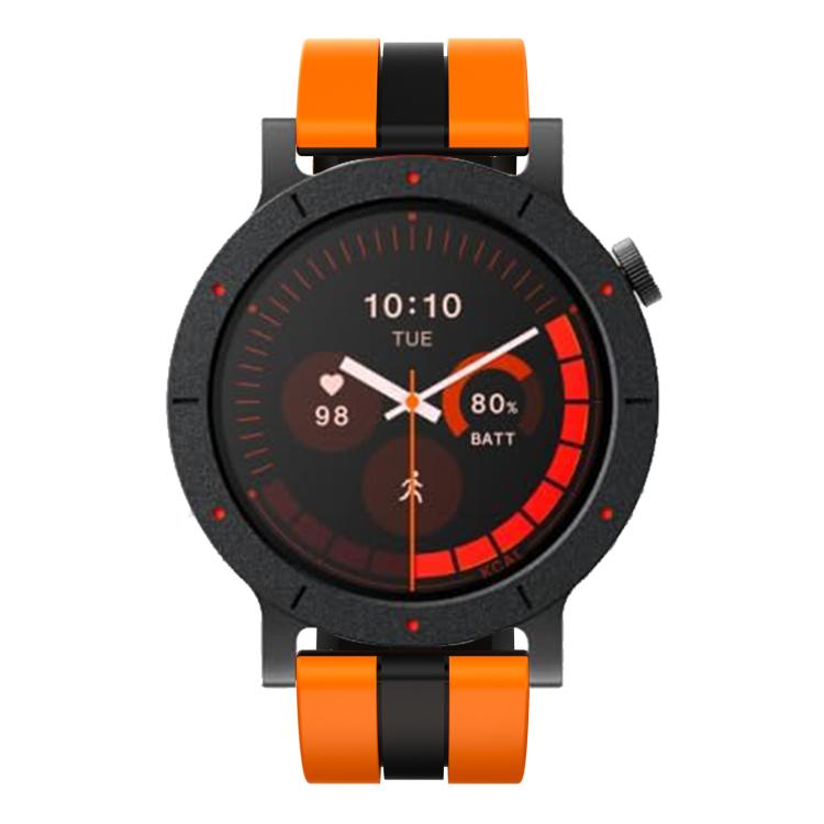 For Nothing CMF Watch 3 Pro Vertical Two Color Silicone Sports Watch Band