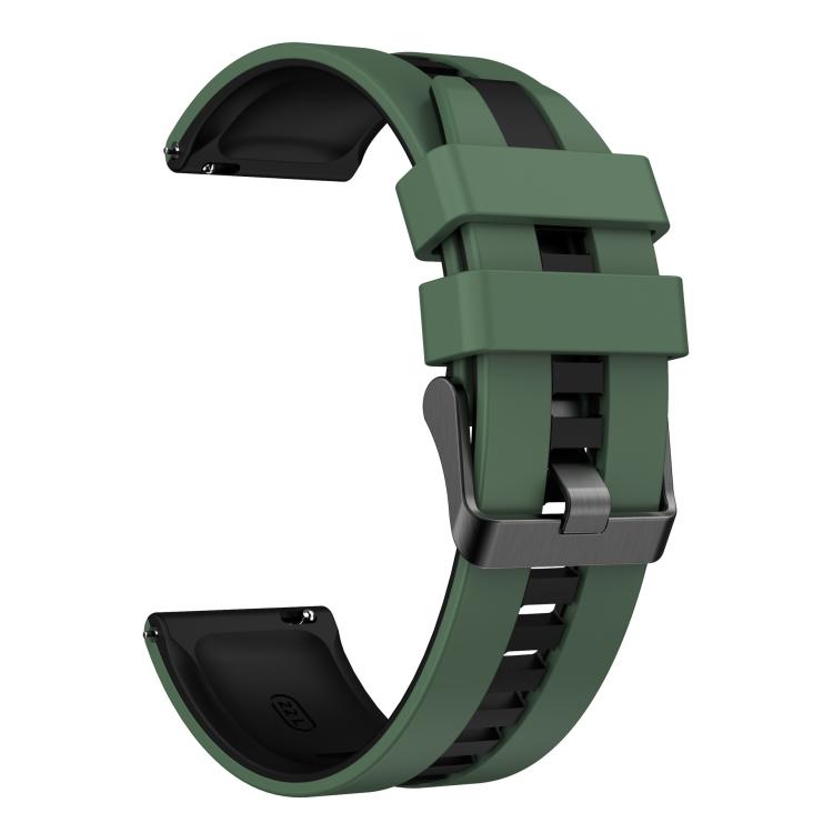 For Nothing CMF Watch 3 Pro Vertical Two Color Silicone Sports Watch Band