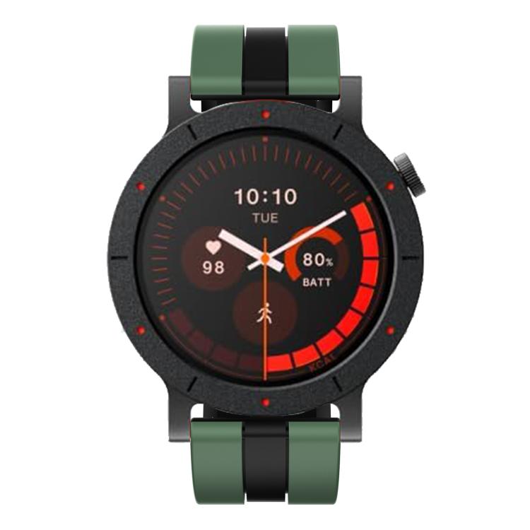 For Nothing CMF Watch 3 Pro Vertical Two Color Silicone Sports Watch Band