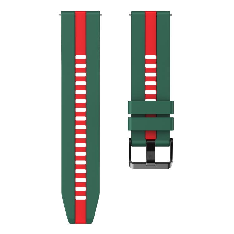 For Nothing CMF Watch 3 Pro Vertical Two Color Silicone Sports Watch Band