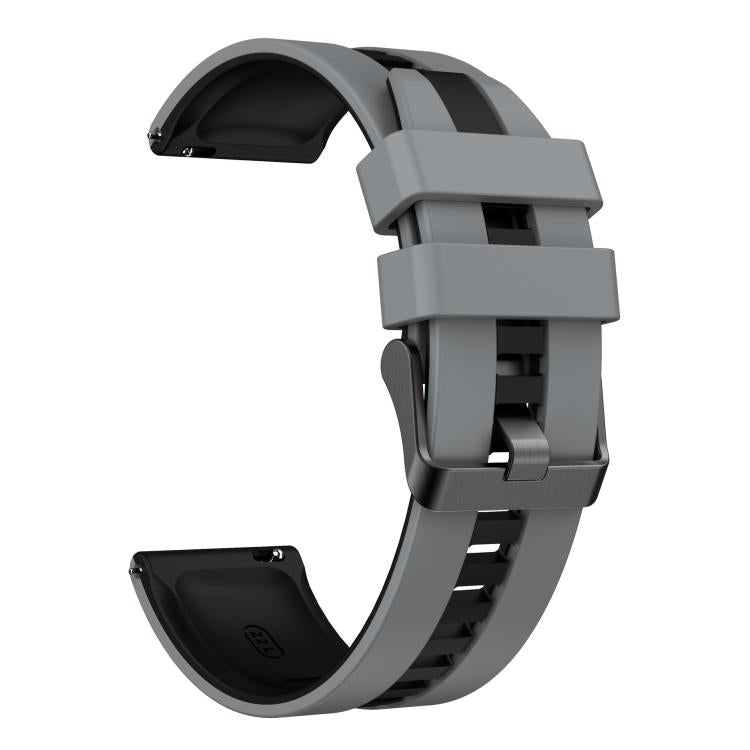 For Nothing CMF Watch 3 Pro Vertical Two Color Silicone Sports Watch Band