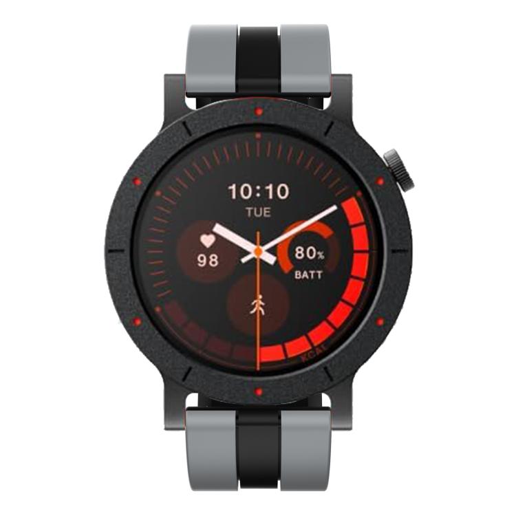 For Nothing CMF Watch 3 Pro Vertical Two Color Silicone Sports Watch Band